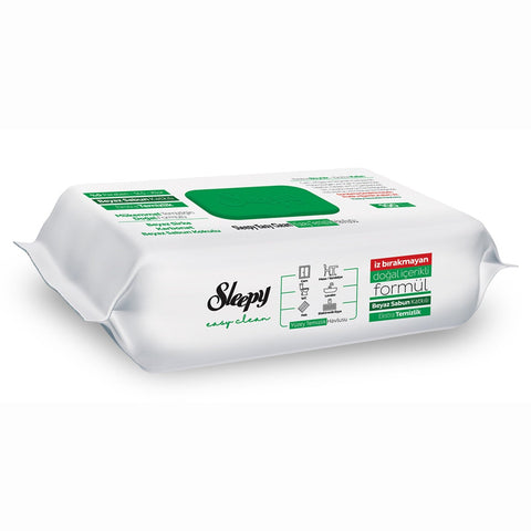 Sleepy Easy Clean Yüzey Temizlik Havlusu (Beyaz Sabun Kokulu)