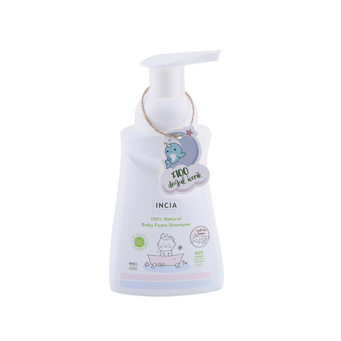 Bebekler İçin Doğal Köpük Şampuanı Saç ve Vücut İçin 200 ml