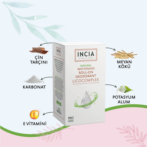 Beyazlatıcı Doğal Roll-On Deodorant 50 ml