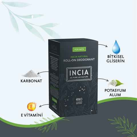 Doğal Roll-On Deodorant (Erkekler İçin) 50 ml