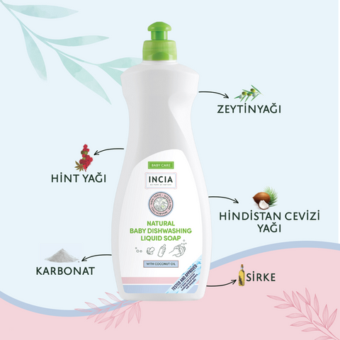 Doğal Bebek Bulaşık Sabunu 500 ml