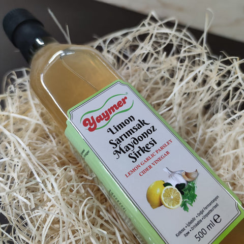 limon sarimsak maydanoz sirkesi