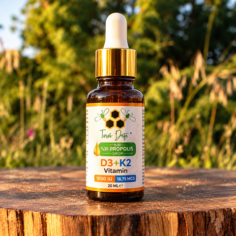 D3 + K2 Vitaminli Propolis Damla