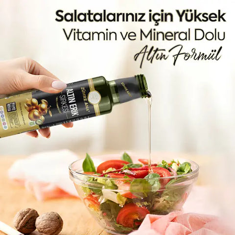 Zühre Ana Altın Erik Sirkesi Doğal Fermantasyon