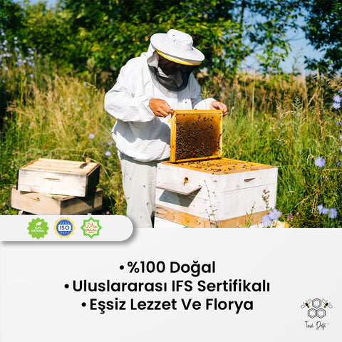 Arı Sütü - Polen - Propolis - Çilek Tozu - Bal Çocuk Karışımı 225 gr